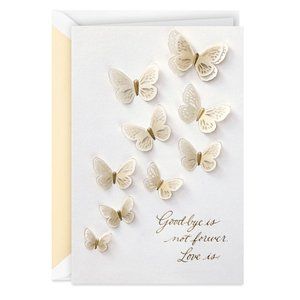 Free Hallmark butterfly great friend card with purchase of $59